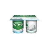 Activia Probiyotik Laktozsuz Sade Yoğurt 4X100 G ( 2 ADET ).