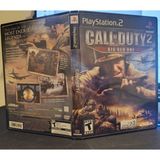 Activision Muhteşem Call Of Duty 2 Big Red One Orjinal Ps2 Oyun - .