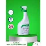 ACTOSEPT® AF 1 litre 2 adet | Kullanıma Hazır Alkollü Yüzey Dezenfektanı 30 saniyede Etkili