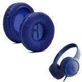 Actpe JBL Tune 600 BTNC 500BT T450 için yedek kulak pedi, protein deri ve hafızalı köpük ile, JBL Tune T450BT 500 JBL JR300 kulaklık için, mavi