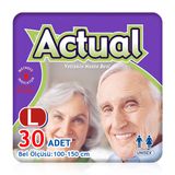 Actual 30 Adet L Belbantlı Hasta Bezi