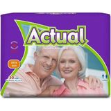 Actual 4x30 Adet Yetişkin Medium Orta Beden Hasta Bezi