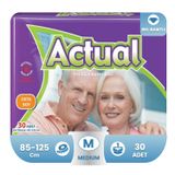 Actual Bel Bantlı M-Orta 30 Adet Yetişkin Hasta Bezi