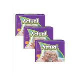 Actual Hasta Bezi Bağlamalı, Medium/Large Beden, 30 Adet, 3'lü Set
