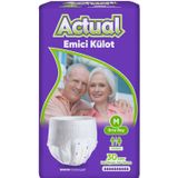 Actual M Yetişkin 30 Adet Emici Külot Hasta Bezi