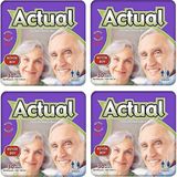 ACTUAL Yetişkin Hasta Bezi Bel Bantlı Bağlamalı L-büyük Boy 120 Adet (4 PAKETx30)
