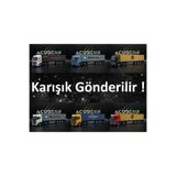 Acubens Diecast Metal Model Çek Bırak Dorseli Işıklı/Sesli Oyuncak Tır (30 cm)