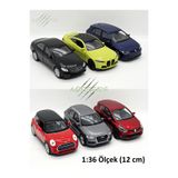 Acubens Diecast Metal Model Çek Bırak Oyuncak Arabalar (BMW M4, Mercedes, Renault, Audi, MINI, Volkswagen Golf 8 GTI)