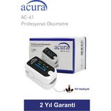 Acura AC-61 Profesyonel Pulse Oksimetre OLED Ekranlı Güvenilir Ölçüm Cihazı