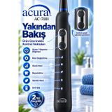 Acura Ac-7101 Döner Başlıklı Profesyonel Şarjlı Diş Fırçası