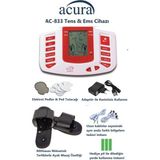 Acura AC-833 Ultra Masaj Aleti Elektrodlu TENS Cihazı Kullanım Kolaylığı ile