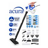 Acura Buharlı Mop ve Buharlı Temizlik Makinesi 4 Bar 1050 Watt Çok Amaçlı 16 Parça Buharlı Temizleyici Aksesuar ve Mikrofiber Bez Dahil
