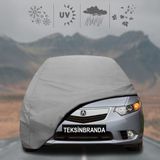 Acura Tsx Sportwagon (2010-2014) Oto Branda Su Geçirmez Miflonlu Araba Brandası Klipsli Araba Çadırı - Gri - Bağlantı Klips