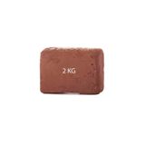 Acuto Kahverengi Seramik Hamuru Kırmızı Seramik Çamuru Toprak Doğal Kırmızı Kil Oyun Hamuru Çamuru - 2 Kg