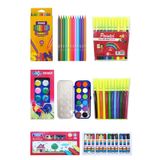 ACUTO Osaka Sulu Boya 12li Trix Pastel Boya 12li Silka Kuru Boya 12li Painter Keçeli Kalem 12li Okul Seti