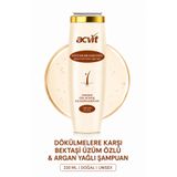 Acvit Saç Dökülmesine Karşı Bitkisel Şampuan 330 ML | Argan Yağlı ve Bektaşi Üzümlü Güçlendirici Bakım
