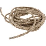 ACY STORE 6 mm 10 Metre Jüt Halat Organik Kendir Çuval Ip - Kahverengi