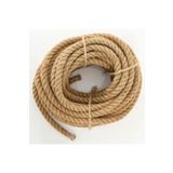 ACY STORE Jüt Halat 14 Mm 20 Metre 1. Kalite Hasır Kendir Jüt Halat Iplik