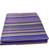 ACY STORE Katlanabilir Plastik Hasır Kilim Dış Mekan Piknik Kamp Sergisi Çift Dikiş - 180 x 270 cm - Pembe