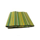 ACY STORE KATLANABİLİR PLASTİK HASIR KİLİM DIŞ MEKAN PİKNİK KAMP SERGİSİ ÇİFT DİKİŞ (Yeşil, 175 X 220 CM)