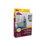 ACY STORE Manyetik Mıknatıslı Kapı Sinekliği 120X210 cm Ebat Tül + 5.6 Metre Beyaz Cırt Bant 7,5 mm Mıknatıslı Sineklik