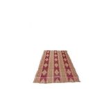 ACY STORE Plastik Piknik Hasırı 180 x 380 cm (Çift Mekik) Sergi Hasır Kilim Cami Bağ Bahçe Piknik Plaj Hasırı - Kahverengi
