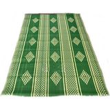 ACY STORE Plastik Piknik Hasırı 180 x 380 cm (Çift Mekik) Sergi Hasır Kilim Cami Bağ Bahçe Piknik Plaj Hasırı - Yeşil