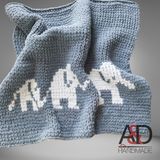A&D Handmade Çift Taraflı Bebek Battaniyesi>Ev Tekstili>Bebek Odası>Battaniye>Puffy Battaniye>bebek Hediyesi>Gri-Beyaz Battaniye>A&D HANDMADE>TV Battaniyesi - 90 x 90 cm
