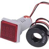 AD22-22VAM 0-100A Ac Dijital Ampermetre - Ahşap
