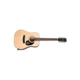 Ad810-12Op Akustik Gitar, 12 Telli, Open Pore, Ladin Kapak,