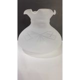 ADA AVİZE Alaaddin Avize Lamba Camı, 14cm boyunda, 11cm çapında şık tasarım