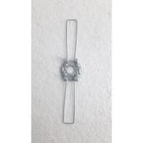 Ada Avize Avize, Aplik , Su Kabağı,abajur Şapkaları Için 14 cm Yay (5 Adet) - Gümüş