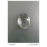 ADA AVİZE Kristal Oval Avize Taşı Şeffaf (boyu 6,5 Cm,eni 4,5 Cm)
