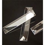 Ada Avize Şeffaf Tabut Avize Taşı 10 Adet 100X20 Mm(Tek Delikli)