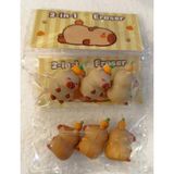 Ada Çanta Kırtasiye 2 Paket Küçük Boy 3'lü Silgi Seti Capybara Figürlü AD499551