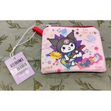 Ada Çanta Kırtasiye Çocuk Fermuarlı Para Çantası Kuromi Hello Kitty Figürlü Suni Deri