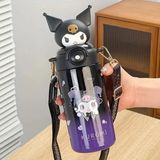 Ada Çanta Kırtasiye Çocuk Termos Paslanmaz Çelik Pipetli Askılı 600ML TV714989