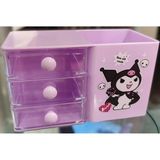 Ada Çanta Kırtasiye Karakter Figürlü Masaüstü Çekmeceli Plastik Kalemlik Organizer (14CM*8CM) ZE85006822