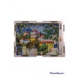 Ada Evlerı 500 Parca Ahsap Puzzle