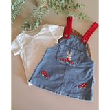 Ada Giyim Kız Bebek Slopet - Kotdenim - 9-12M