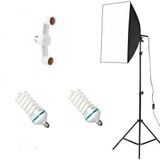 Ada Greenbox 2 Duylu Softbox +2m Işık Ayağı + 2X40 Wat LED Lamba (7200 Lümen)