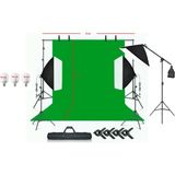 Ada Greenbox 3x6 Metre Chromakey Green Screen Greenbox Yeşil Fon Perde Çekim Seti Full Set