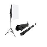 Ada Greenbox Softbox Sabit Işık Seti 50X70 cm (Lambasız)+2m Işık Ayağı