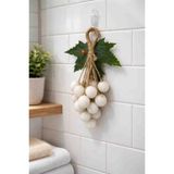 Ada Home Collection Kokulu Sabundan Beyaz Salkım Üzüm - 1BW-Beyaz