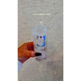 Ada Home Collection Yeni Raki Tasarımlı Cam Bardakta Jel Mum - Şeffaf - Beyaz