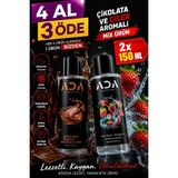 Ada Marketing Kayganlaştırıcı Jel 150 ml Çikolata ve Çilek Aromalı Yenilebilir Özel Formül Ultra Yoğun - GİZLİ GÖNDERİM