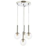 Ada Modern Avize E27 48w 40cm Metal Krom Avonni-av-1781-4kt Kaplama
