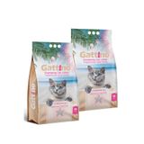 adak GATTINO Topaklaşa Pudralı Kedi Kumu 10L X 2Adet