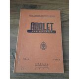Adalet Dergisi Nisan 1957, Yıl:48,Sayı:4 "İcra Ve İflas Kanununun 89 Uncu Maddesi" (Sahafiye Kitap)