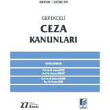 Adalet Yayınevi Kerim Çakır'ın Gerekçeli Ceza Kanunları Kitabı 2025 Yayın Tarihli Ciltli 1317 Sayfa